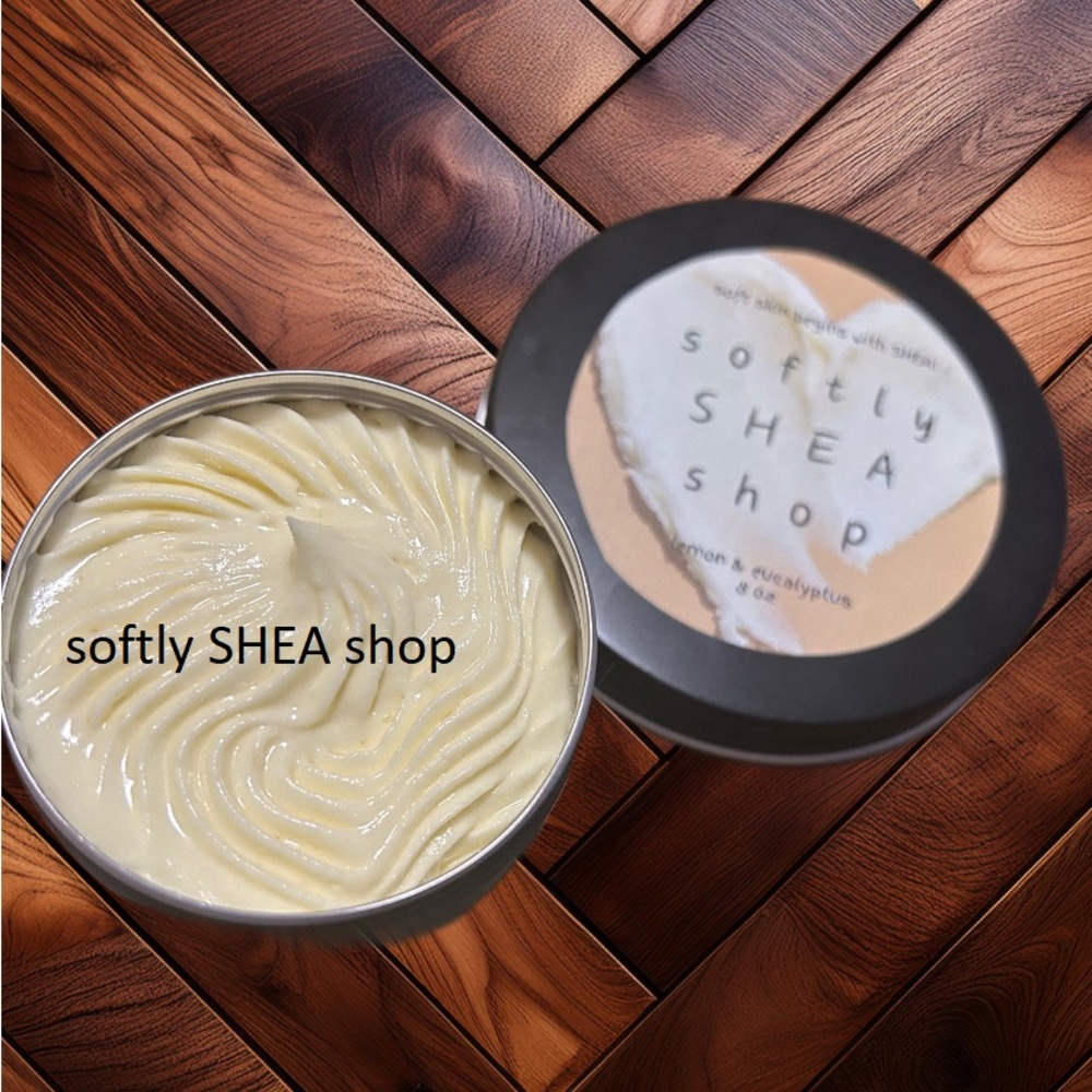 Lavender & Vanilla Whipped Shea Body Butter - Over 96% Organic Ingredients! 4oz - Picture 5 of 5